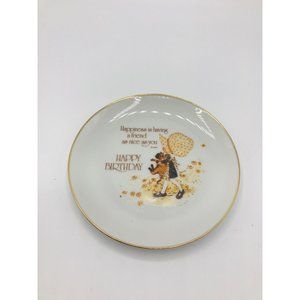 Vintage Holly Hobbie Lasting Memories Happy Birthday 6” porcelain plate